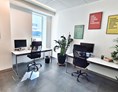 Coworking Space: Coworking Space Thusis - Desk im Dorf