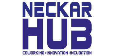 Coworking Spaces - feste Arbeitsplätze vorhanden - Region Schwaben - Logo Neckar Hub - Neckar Hub