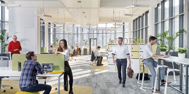 Coworking Spaces - feste Arbeitsplätze vorhanden - Donauraum - AirportCity Space