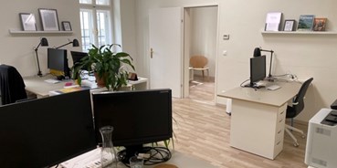 Coworking Spaces - feste Arbeitsplätze vorhanden - Wien-Stadt - Arbeitsraum - U71 Büro für Kommunikation und Design. Coworking im Habsburgerhof