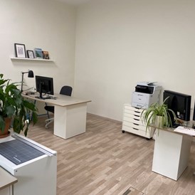 Coworking Space: freier Arbeitsplatz - U71 Büro für Kommunikation und Design. Coworking im Habsburgerhof