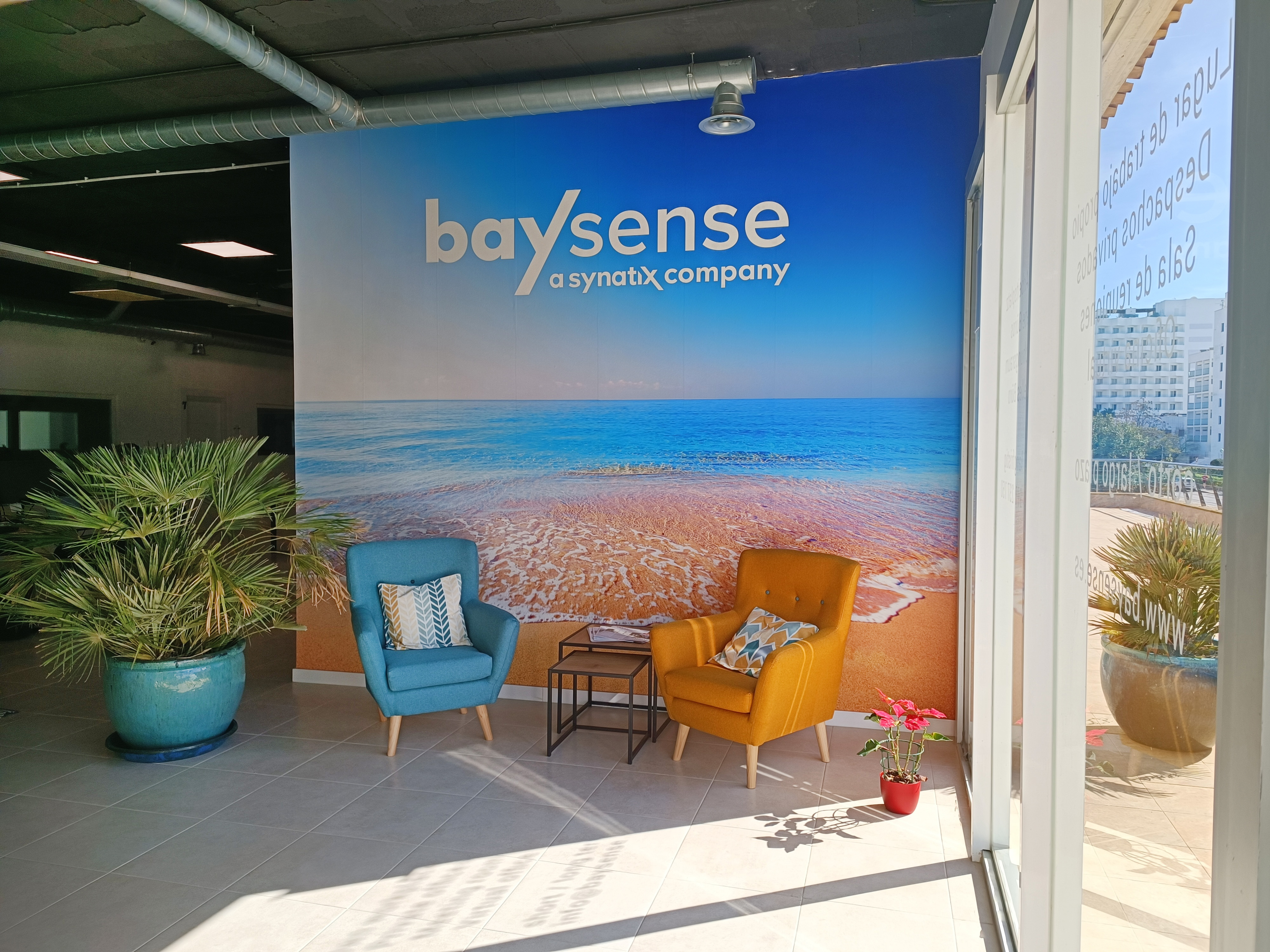 Coworking Spaces - Typ: Bürogemeinschaft - Balearische Inseln - Baysense Eingang - Baysense Coworking