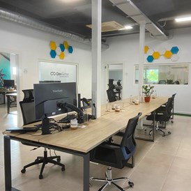 Coworking Space: Flex-Desk Bereich bei Baysense - Baysense Coworking