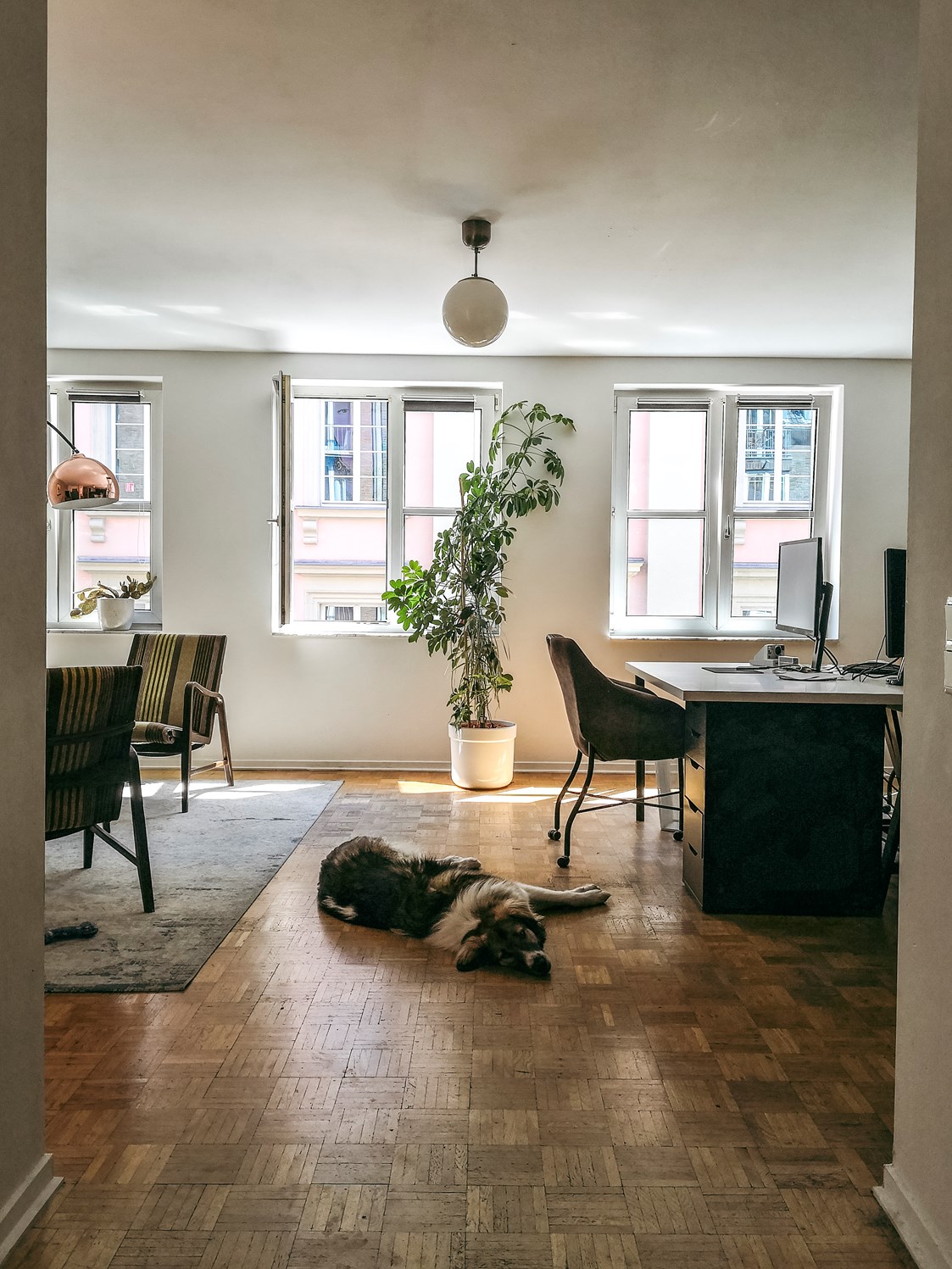 Coworking Space: Blick in den Büroraum - Owls & Larks Coworking