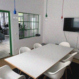 Coworking Space: Meetingraum - schlachter. Coworking Spaces München