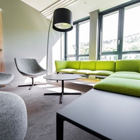 Coworking Space: Lounge Area im ZGC Innohub Heidelberg  - ZGC InnoHub Innovation Center @ Germany