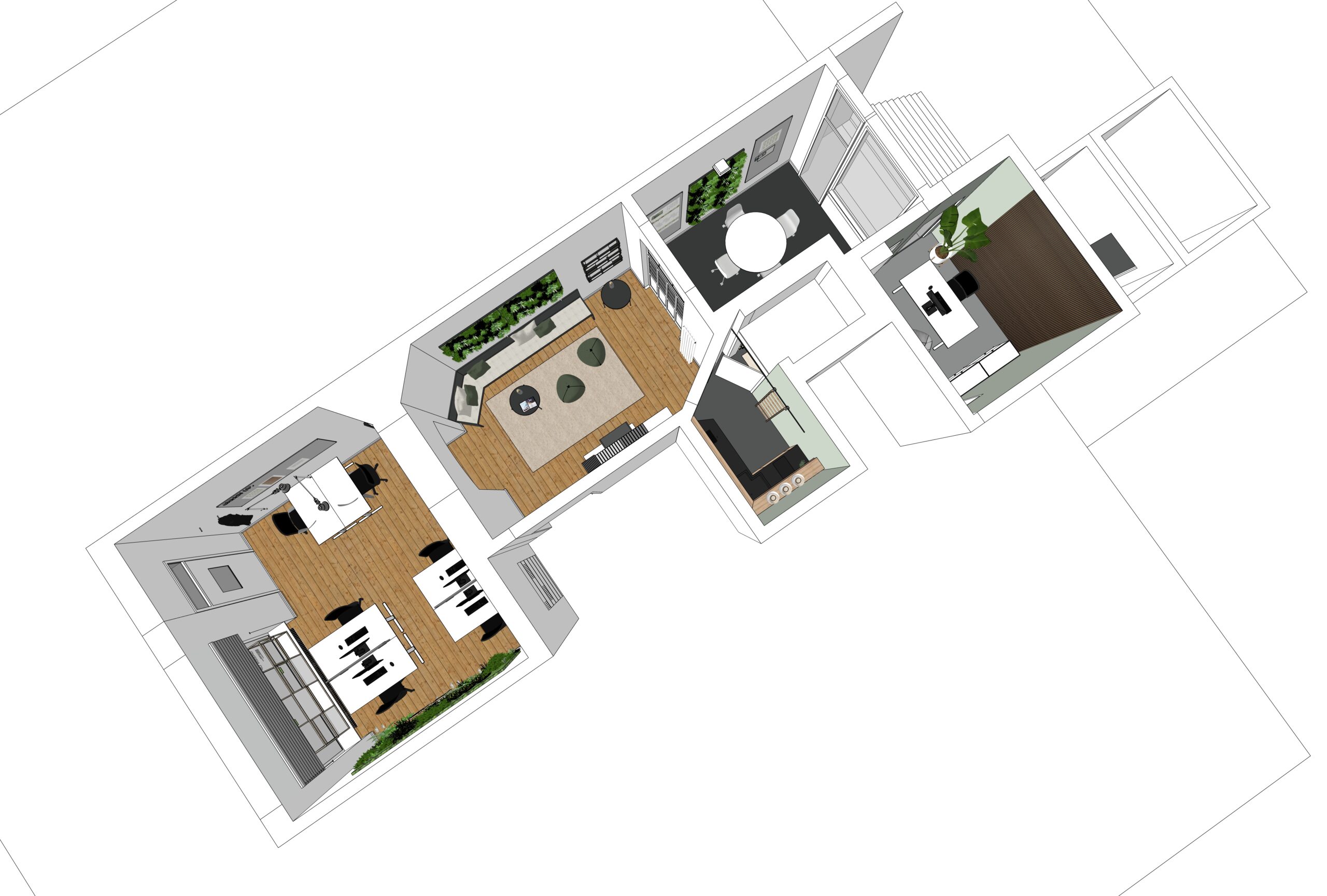 Coworking Spaces - Nordrhein-Westfalen - greenUP * CoWorking Space beim Frankenbad