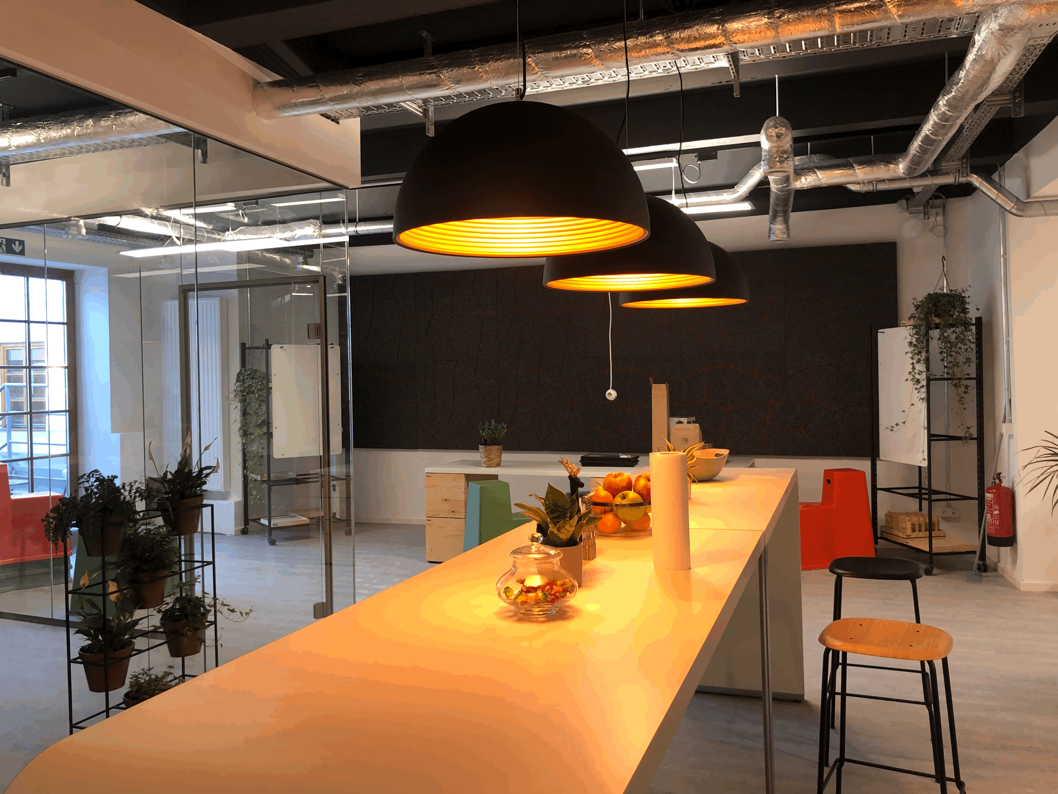 Coworking Space: Perspektive Küche - Zamworking Grafing