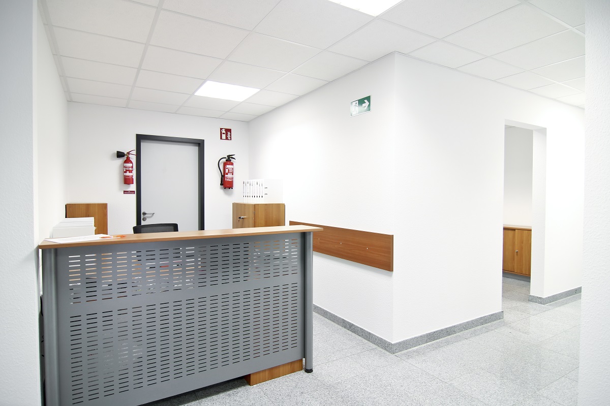 Coworking Space: Empfang - headrooms