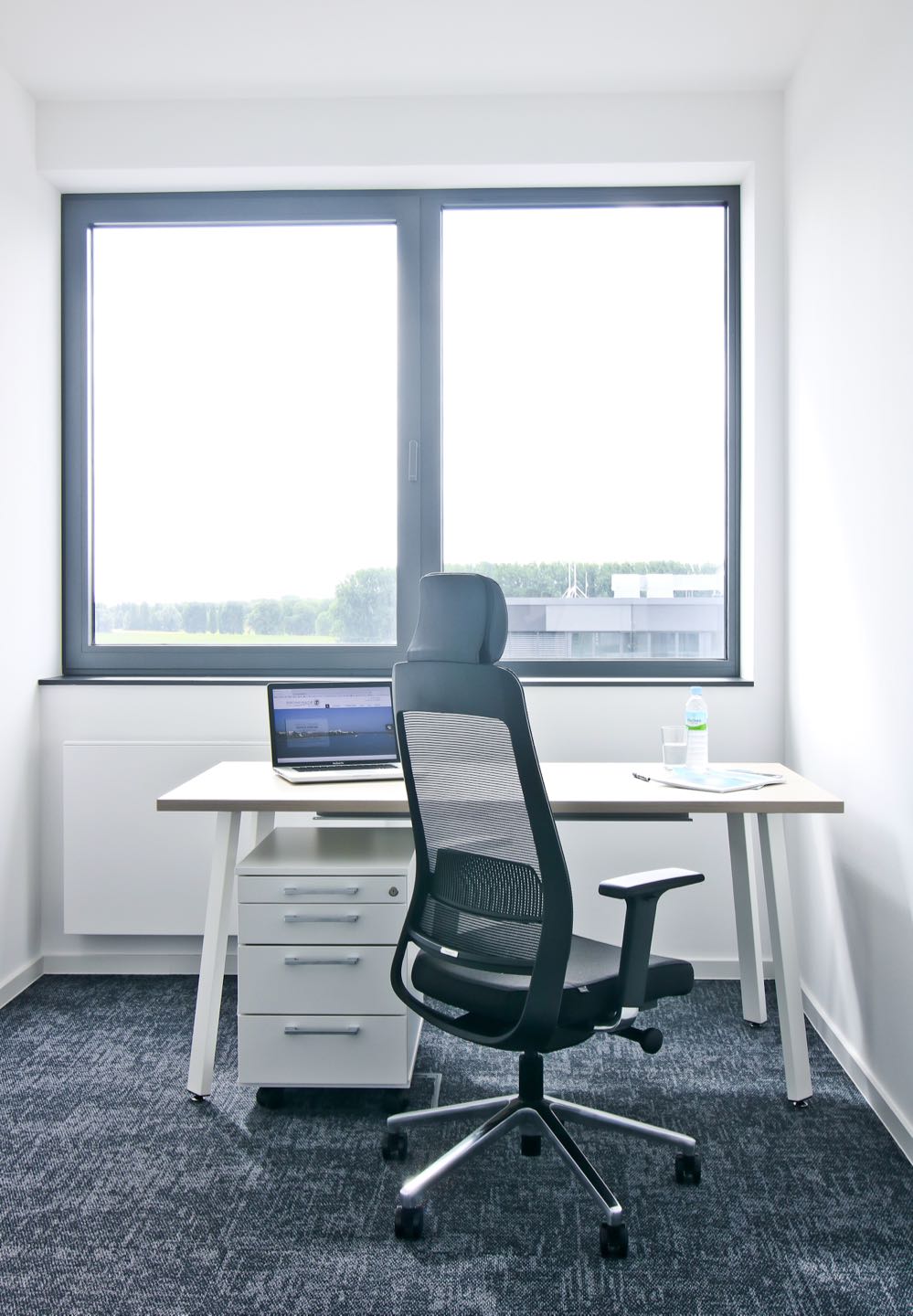 Coworking Spaces - Nordrhein-Westfalen - Einzelbüro Rheinblick - Promenade13 Premium Offices