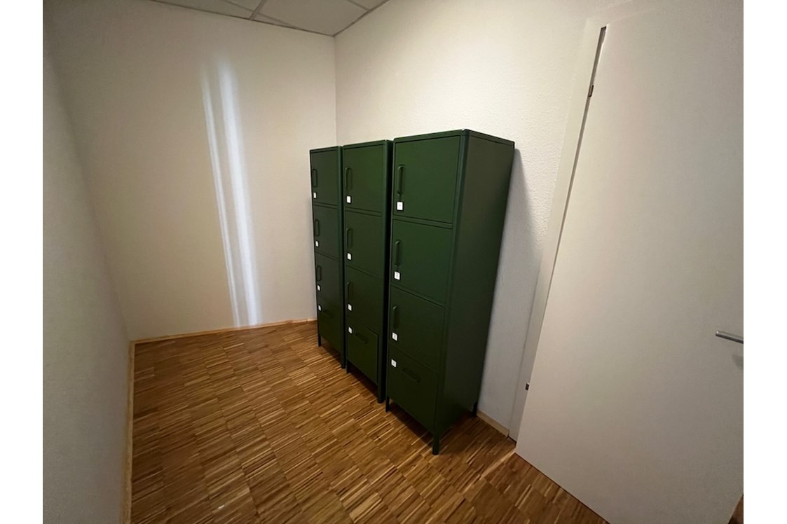 Coworking Space: Schließfächer für persönlichen Gegenständen - dyonix Workspaces