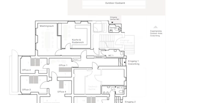 Coworking Spaces - Berlin-Stadt Charlottenburg - Grundriss - Offices Villa Westend