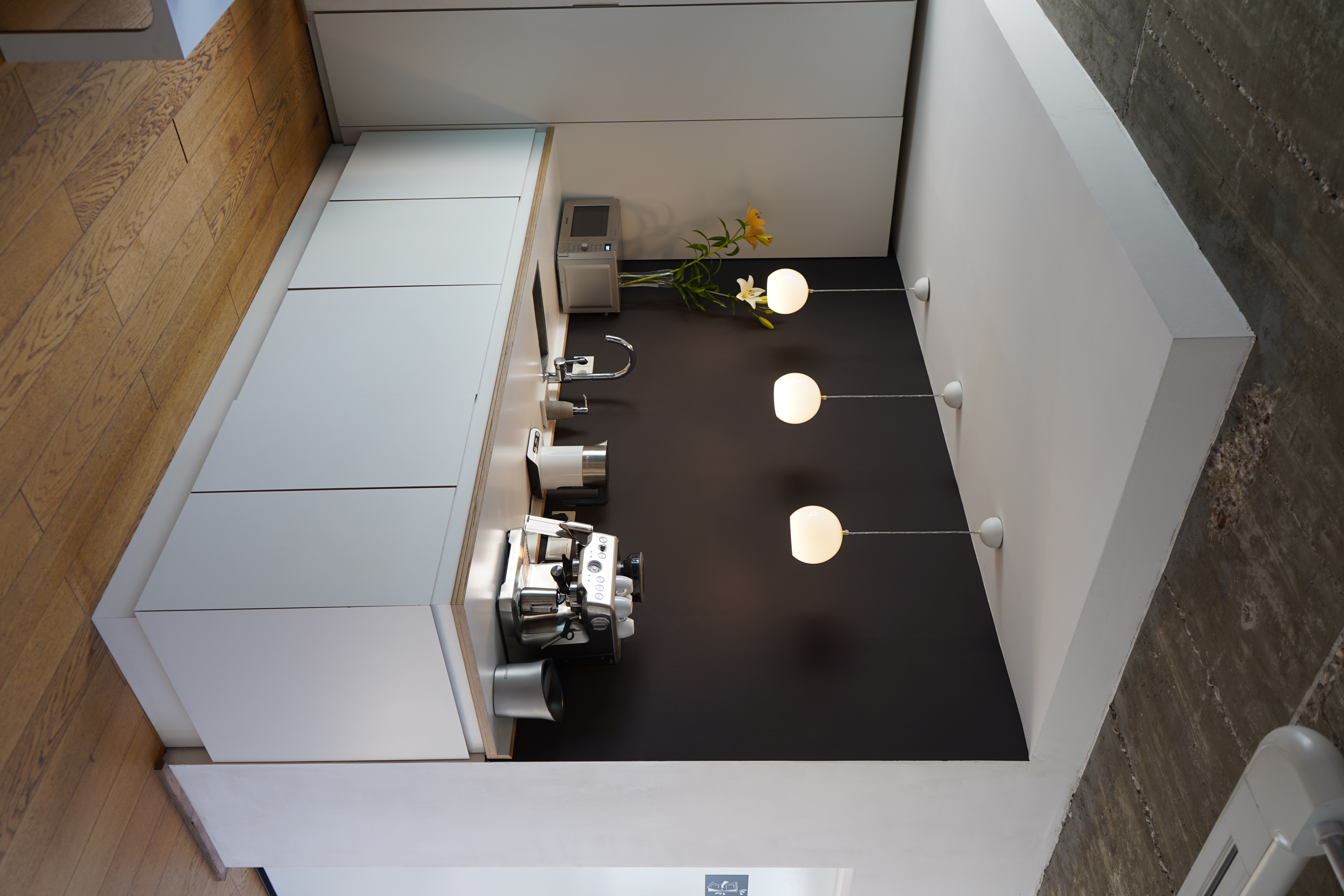 Coworking Space: Küche - Bürogemeinschaft Palestreet