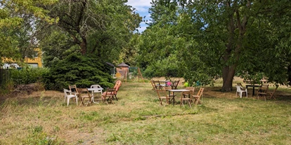 Coworking Spaces - Brandenburg Süd - Garten hinter dem Haus - Villa Digitalkultur