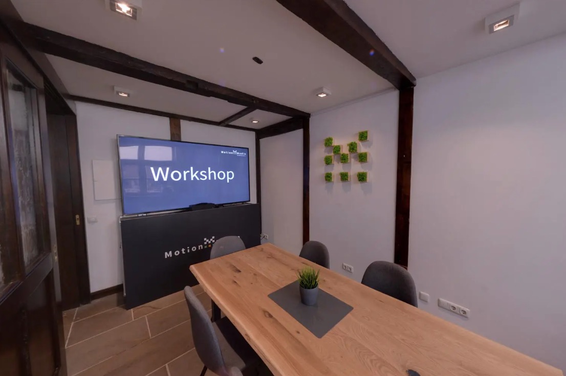 Coworking Spaces - Niedersachsen - Besprechungsraum im Erdgeschoss. - Speicherhaus | Coworking in Osnabrück