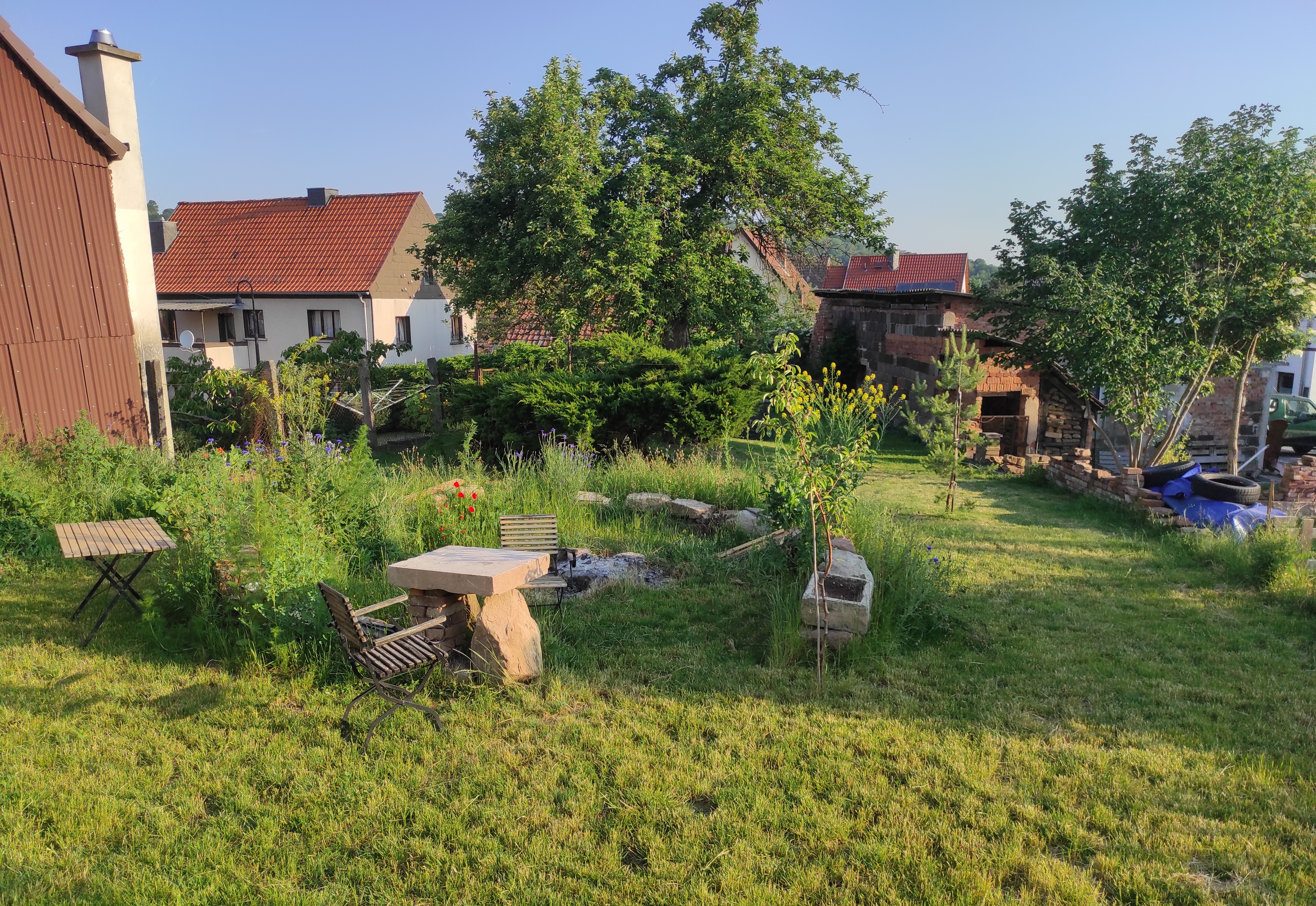 Coworking Space: Garten - Winterspace cosyTinyhouse Großburschla
