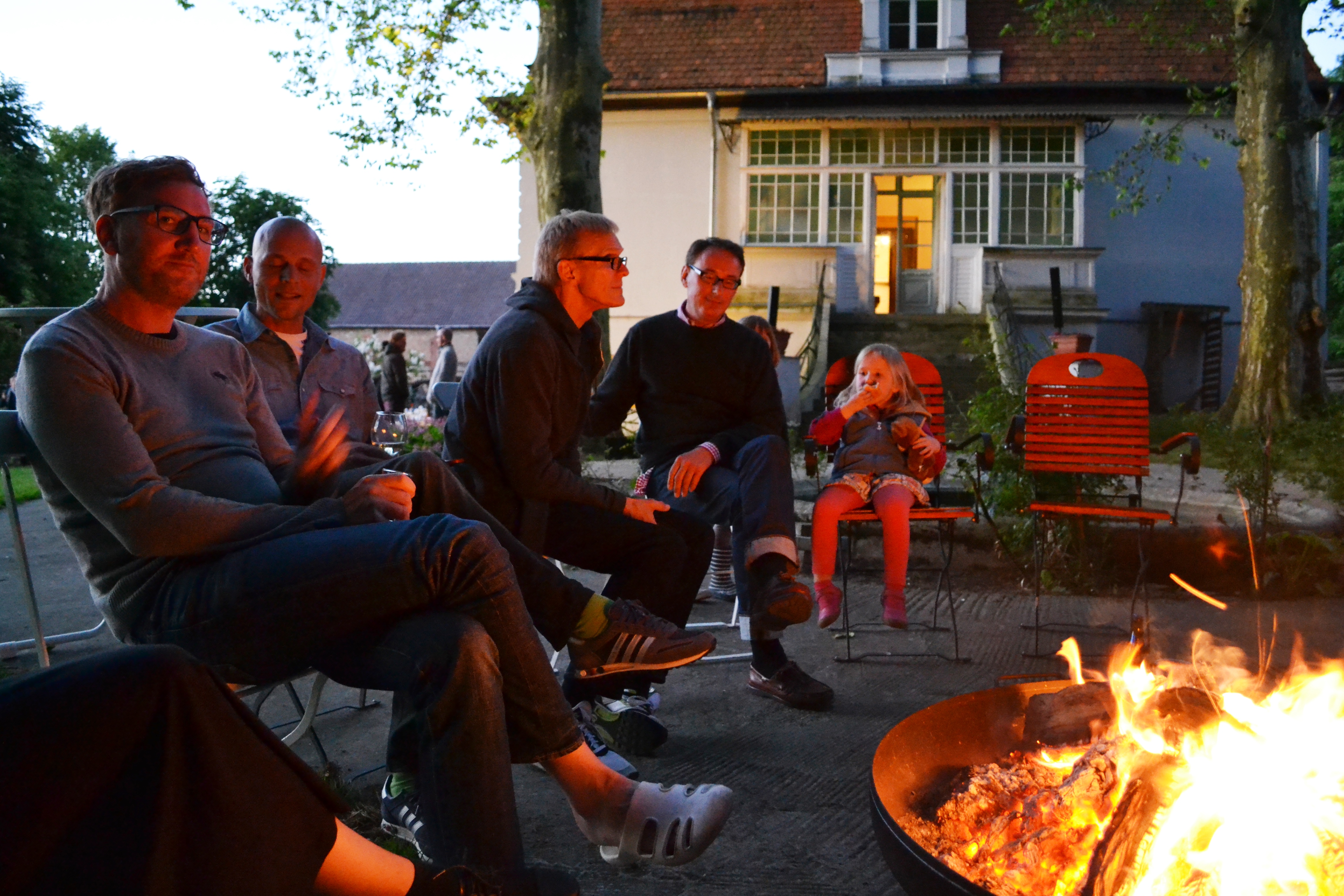 Coworking Space: Lagerfeuer - Gut Boltenhof