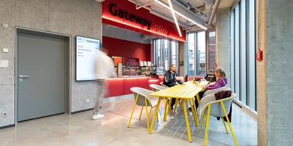 Coworking Spaces - feste Arbeitsplätze vorhanden - Köln - In unserer hauseigenen Cafeteria gibt es  leckere Snacks - unter anderem jeden Tag andere Bowls zur Auswahl - InnoDom Cologne