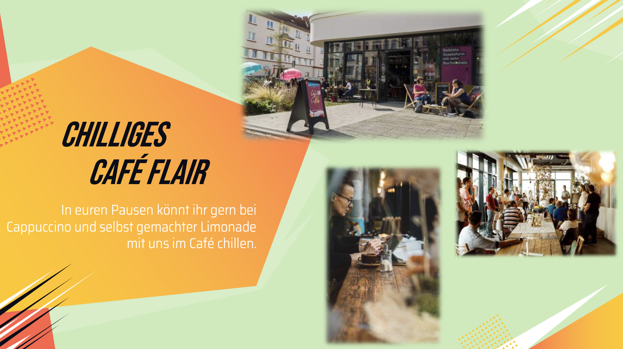 Coworking spaces - Thüringen Nord - Cafe Flair - KreativTankstelle Erfurt