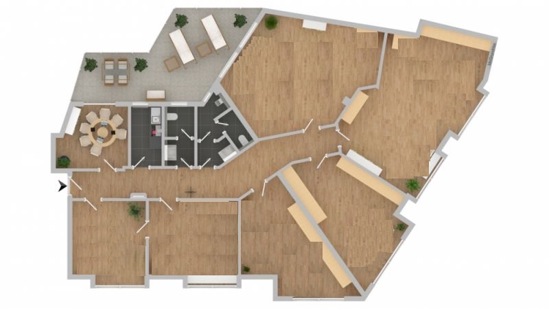 Coworking Space: Grundriss - NB Business Center