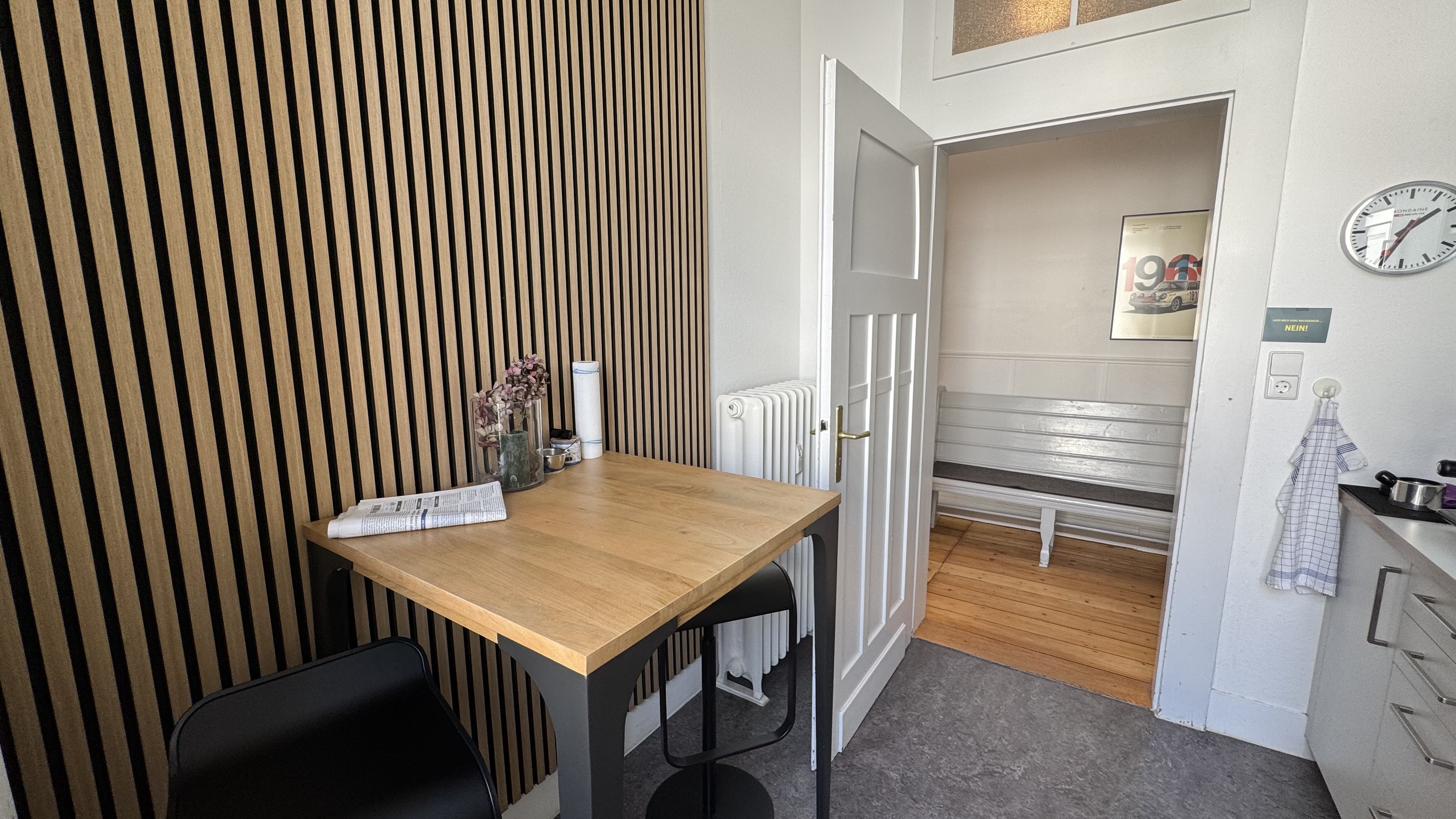 Coworking spaces - Baden-Württemberg - Stehtisch in der Küche - CoWorking Heidelberg Neuenheim