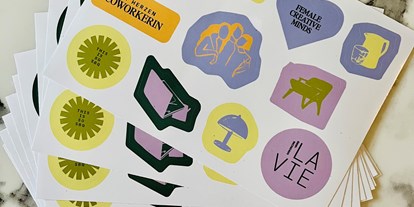 Coworking Spaces - Salzburg - Unsere Sticker - LA VIE I CoWorking + More