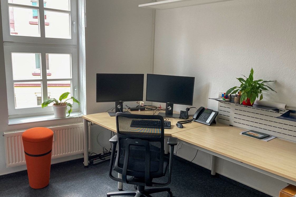 Coworking Space: Beispiel eines Einzelbüros - FachWork Northeim