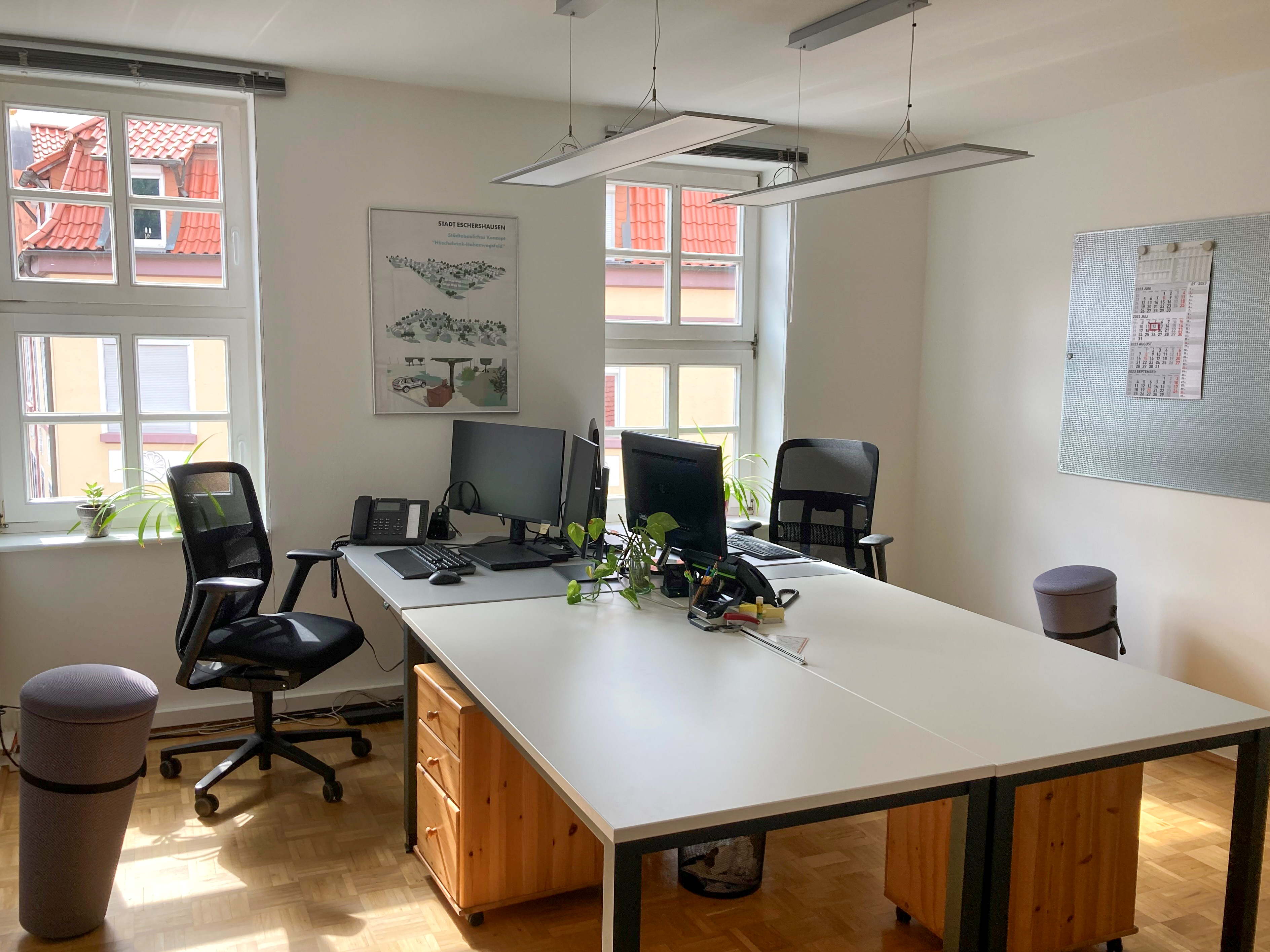 Coworking Spaces - Niedersachsen - Beispiel eines Doppelbüros - FachWork Northeim