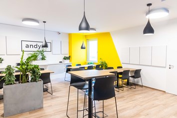 Coworking Space: Küche - andys.cc Aspernbrückengasse