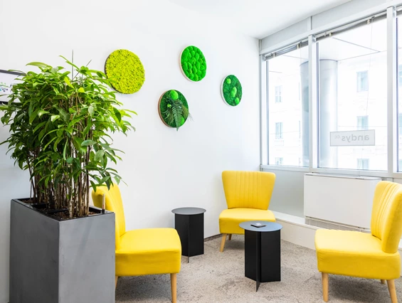 Coworking Space: Lounge Area - andys.cc Aspernbrückengasse