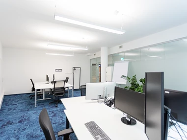 Coworking Space: Fix Desk Bereich - andys.cc Aspernbrückengasse