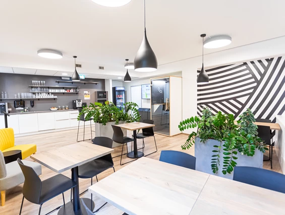 Coworking Space: Küche - andys.cc Aspernbrückengasse