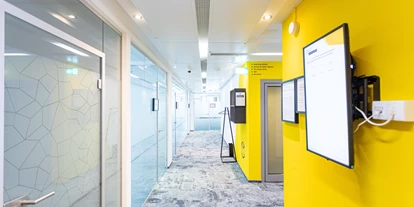 Coworking Spaces - Zugang 24/7 - Österreich - Gang - andys.cc Aspernbrückengasse