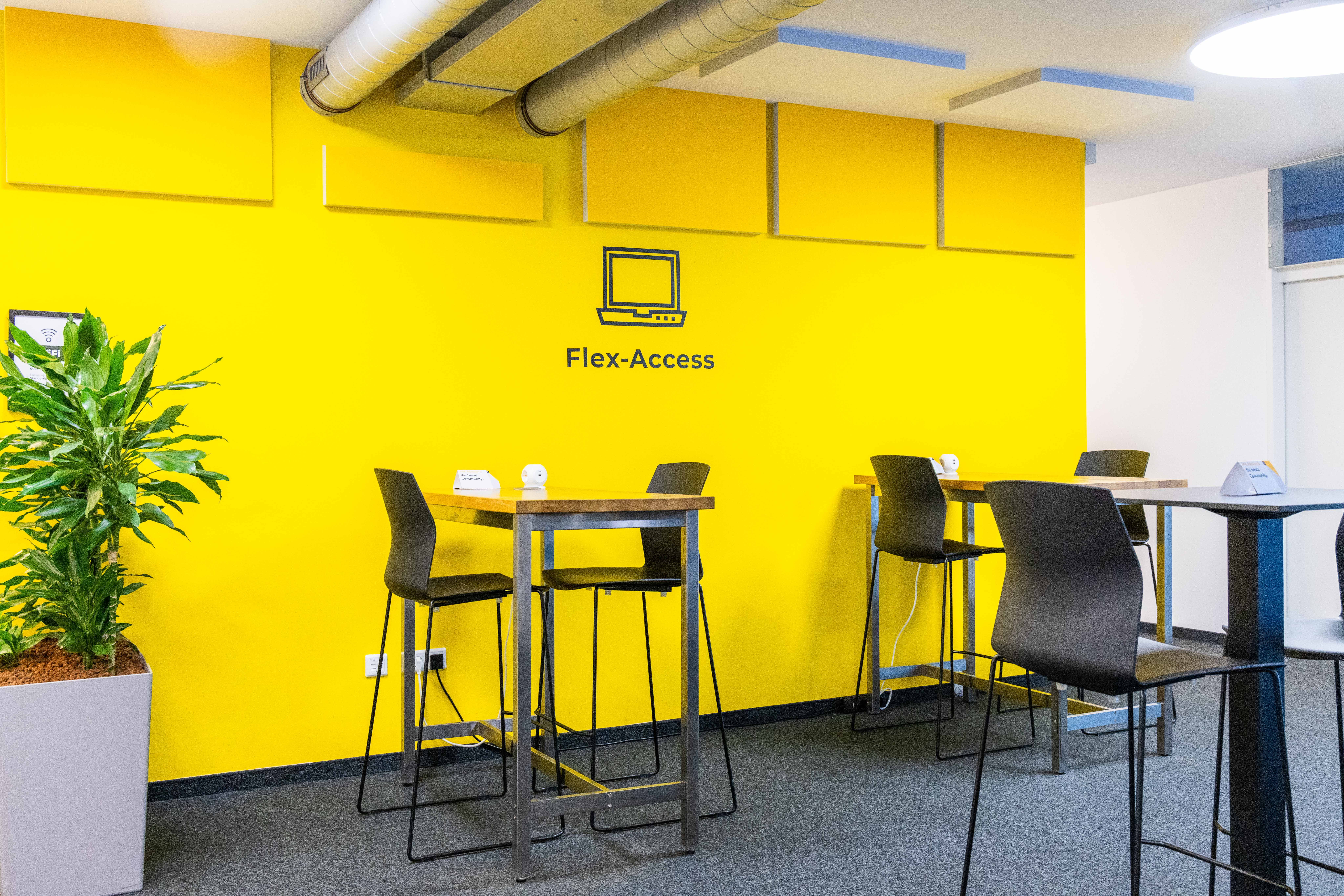 Coworking Space: Flex Bereich - andys "Naschmarkt"