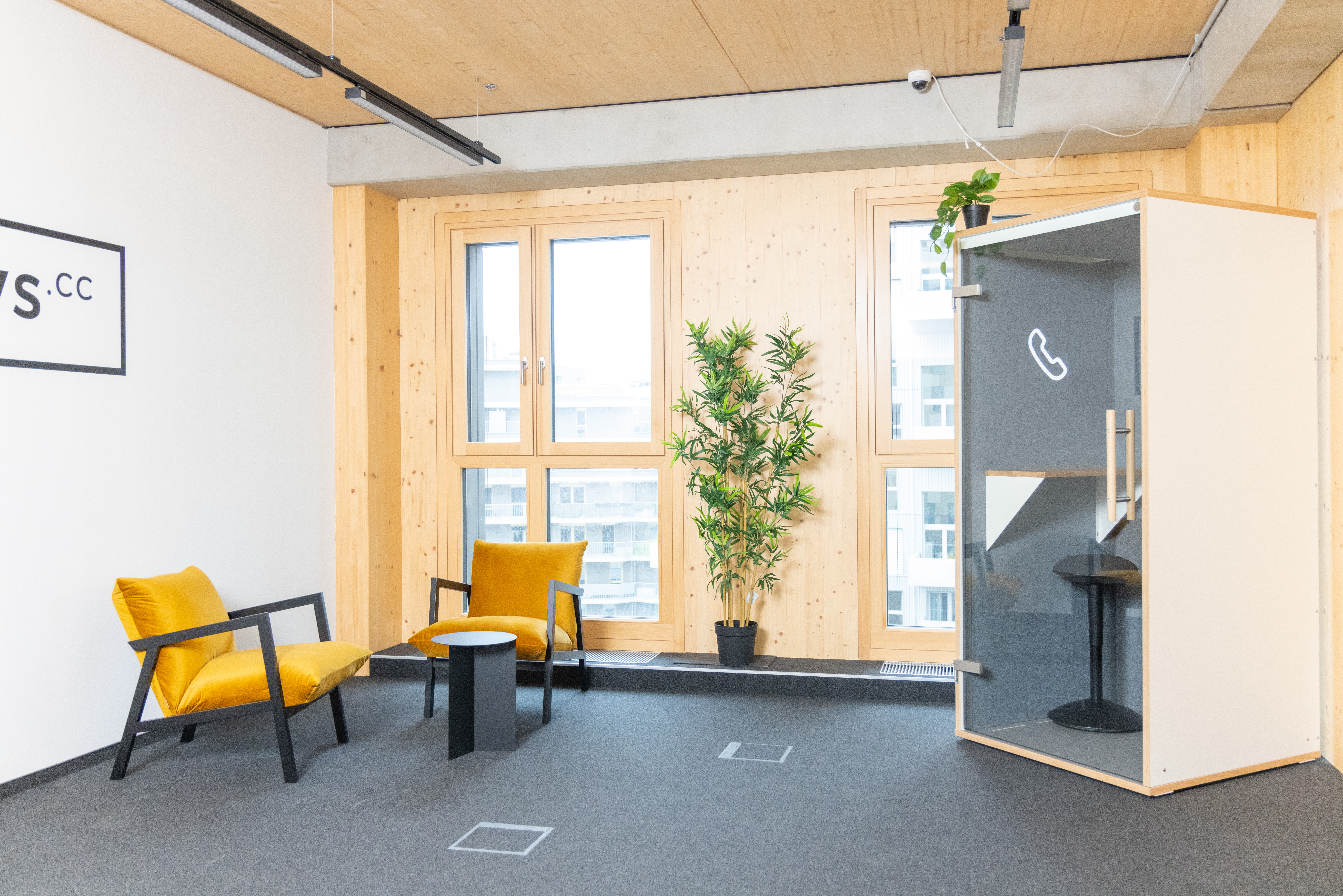 Coworking Space: Phone Booth und Lounge - andys "HoHo"
