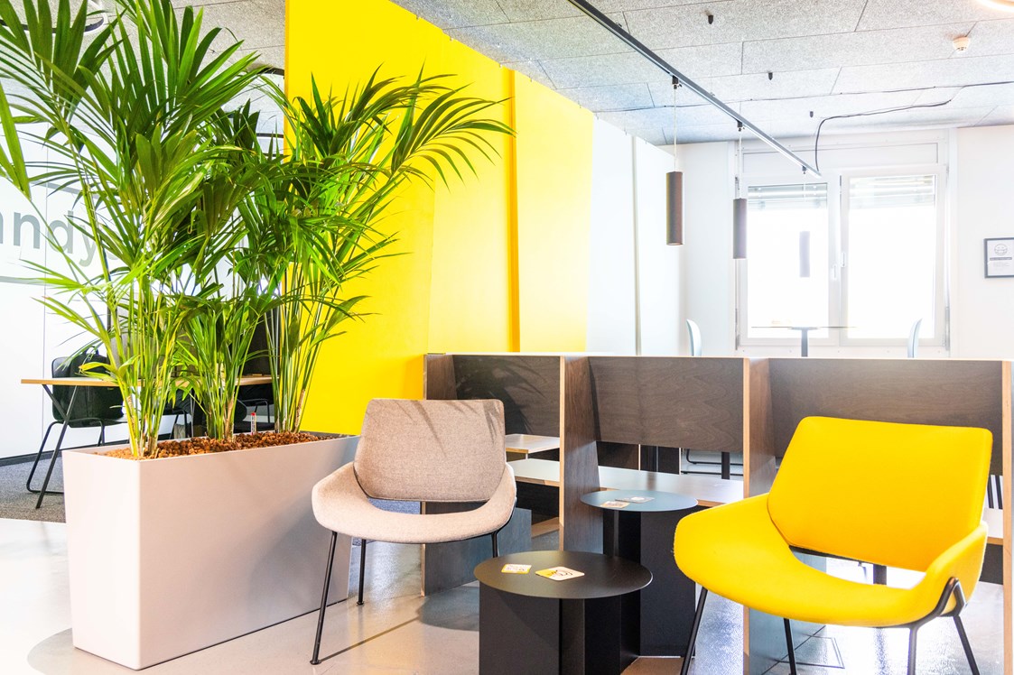 Coworking Space: Lounge - andys.cc Lassallestrasse