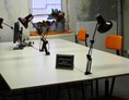 Coworking Space: das grüne Büro mit insgesamt 4 Arbeitsplätzen - Leuchtturm Jena