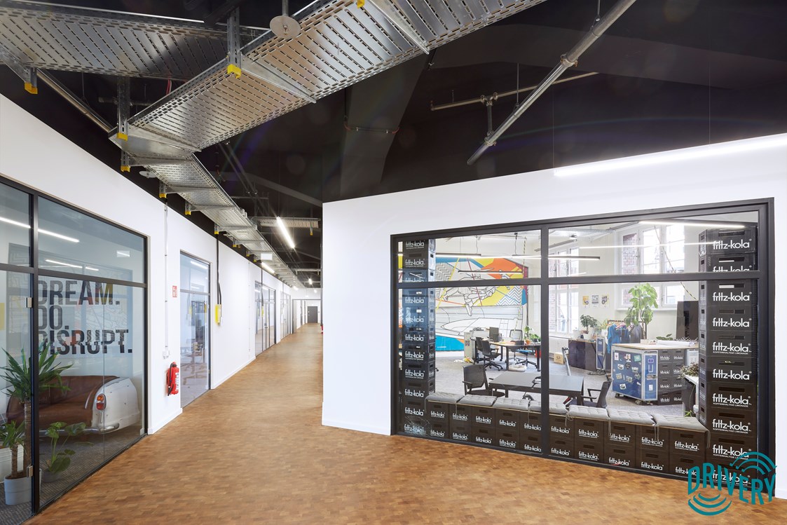 Coworking Space: large floors - The Drivery GmbH