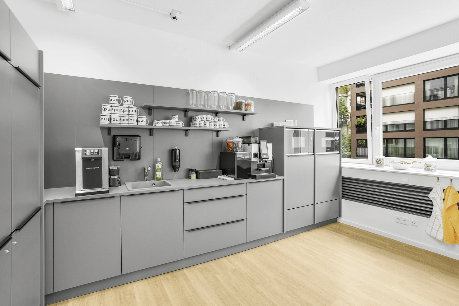 Coworking Spaces - Österreich - Küchenbereich - andys.cc Wohllebengasse