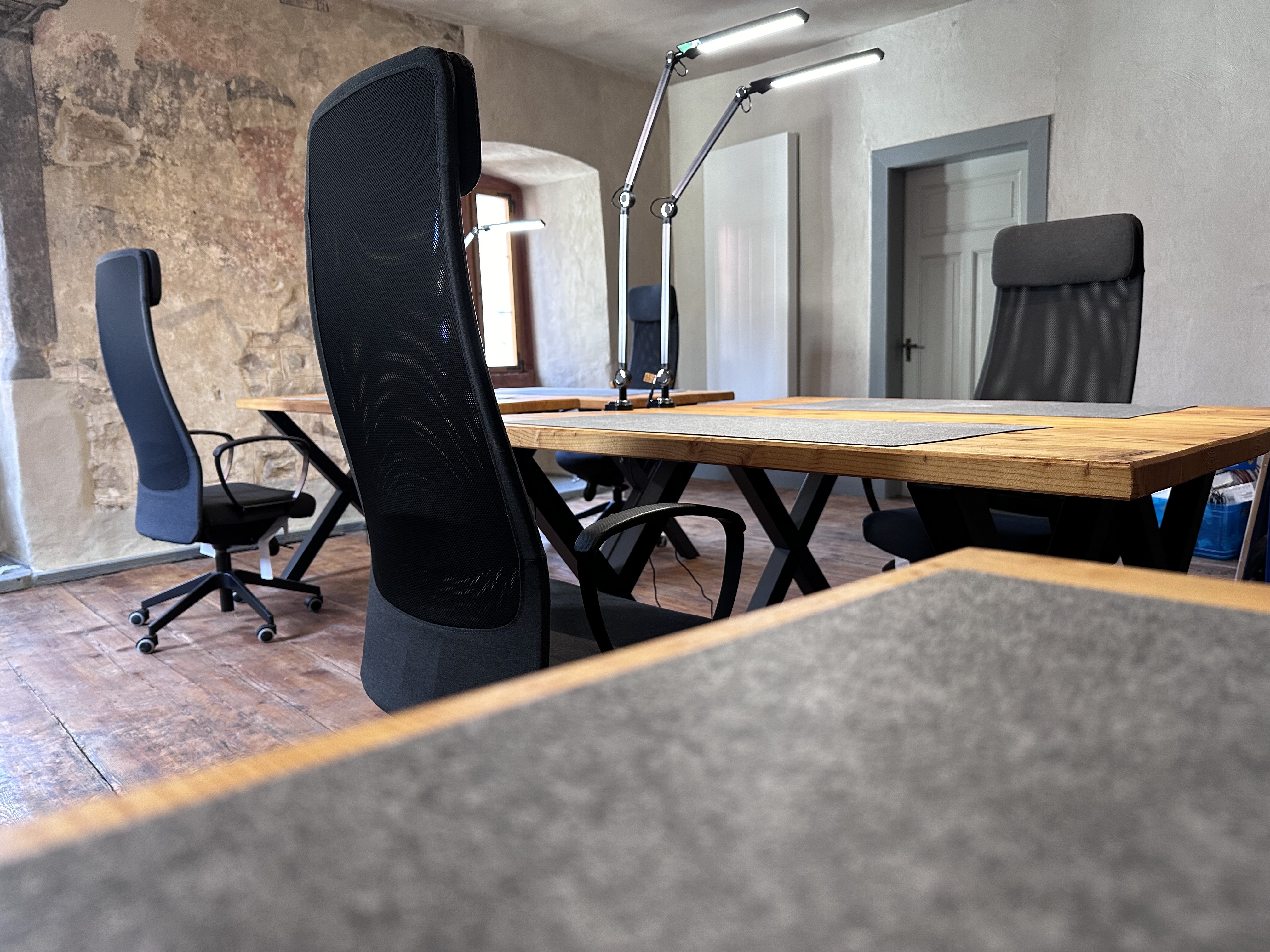Coworking spaces - Baden-Württemberg - moderne Arbeitsplätze im Denkmal - Münzwerk Wertheim