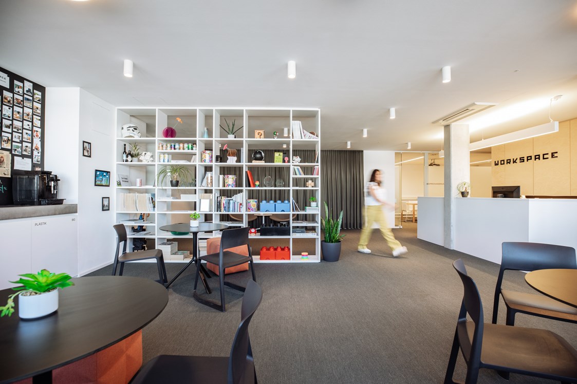 Coworking Space: WORKSPACE Wels: Empfang / Lobby - WORKSPACE Wels