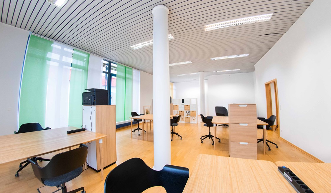 Coworking Space: Arbeiten am Bambus Arbeitsplatz. Ein Platz für Dich  - workhousedarmstadt.de