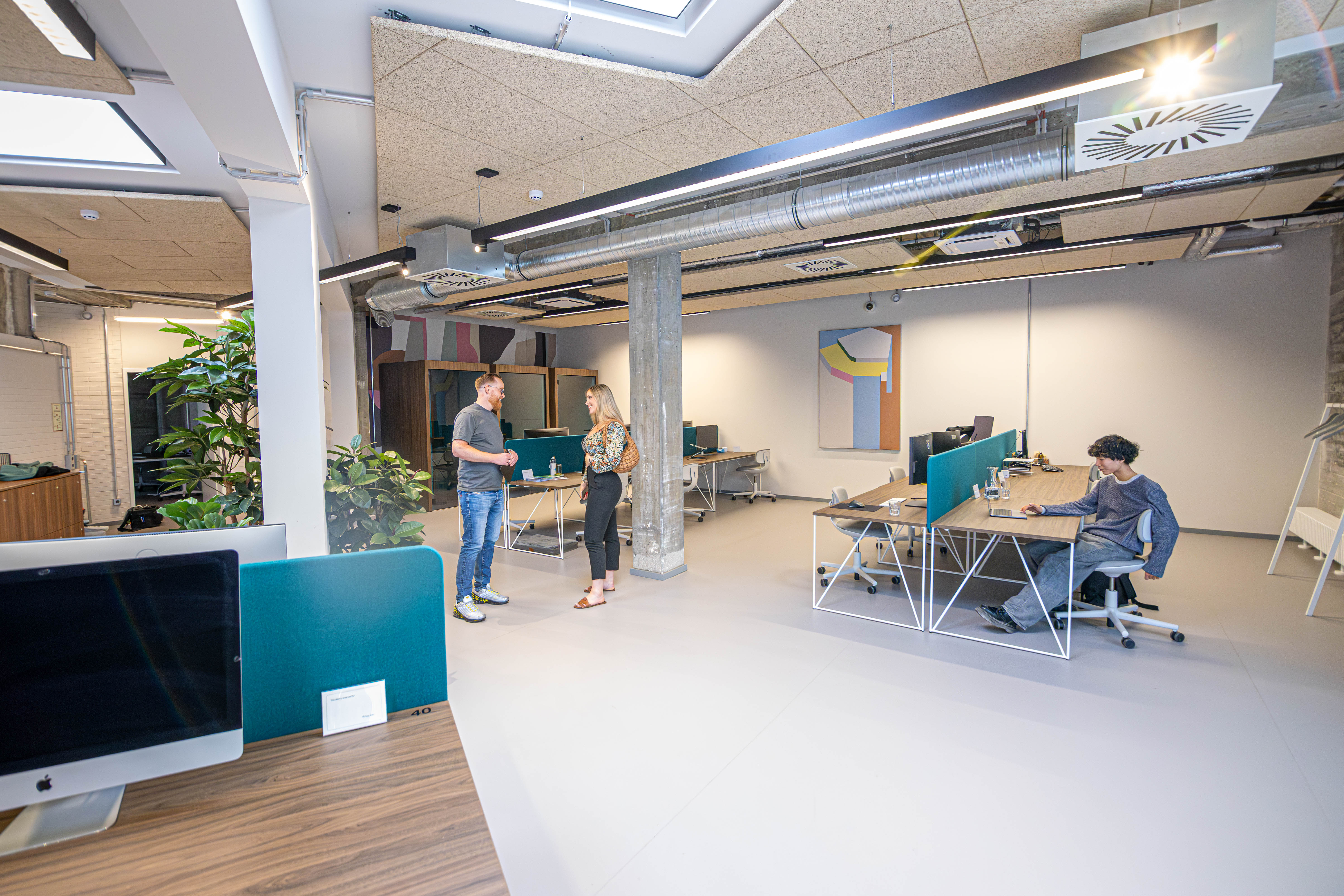Coworking Spaces - Berlin-Stadt Kreuzberg - CoWorking-Bereich - CREON CoSpace