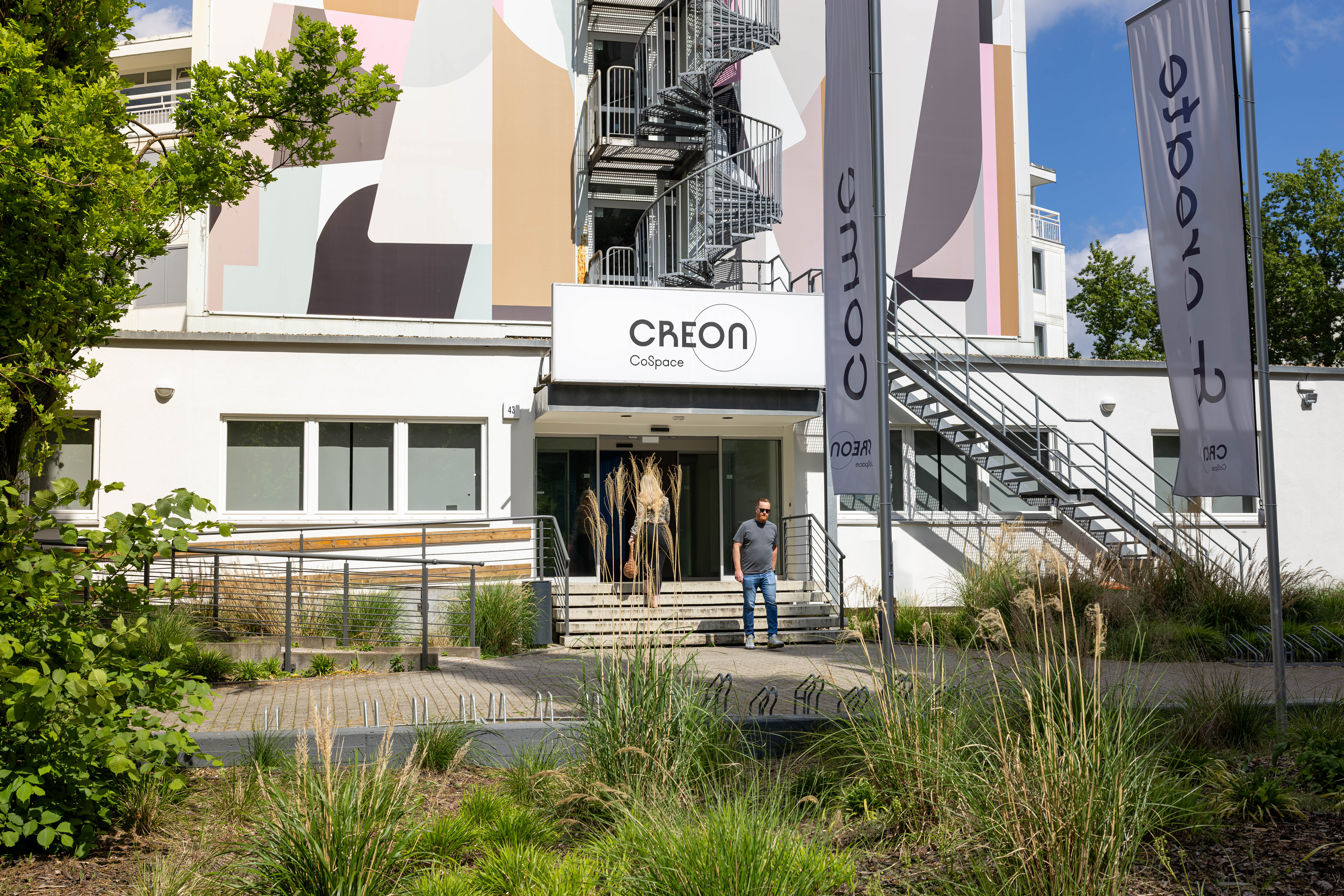 Coworking Space: Haupteingang - CREON CoSpace