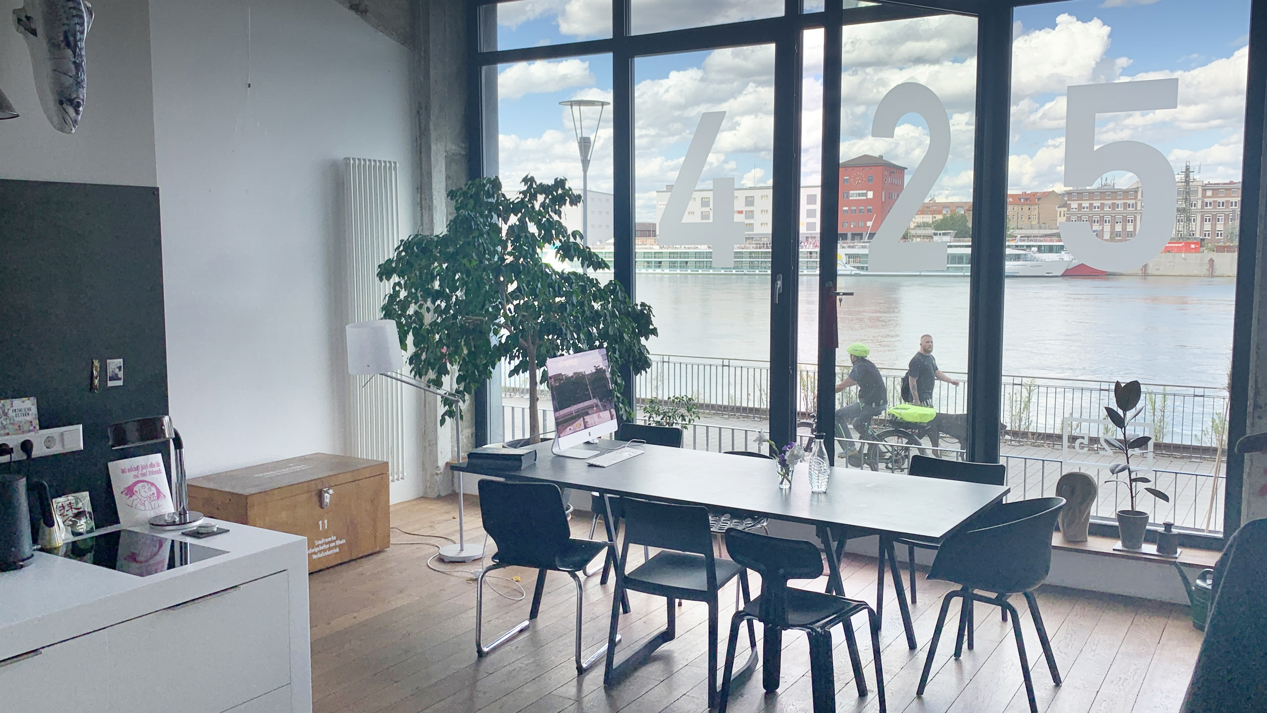 Coworking spaces - Rhineland-Palatinate - LOFT – Bürogemeinschaft direkt am Rhein, Ludwigshafen