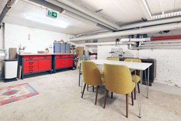 Coworking Space: Werkstatt und Besprechungsraum im Keller - The Social