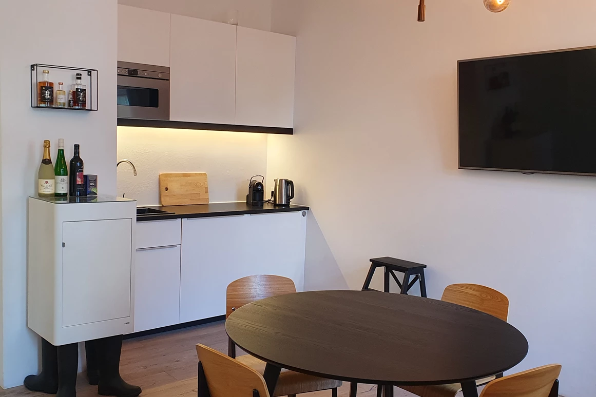 Coworking Space: Küche und Besprechungsraum - Coworking Brunnengasse 1160 Wien