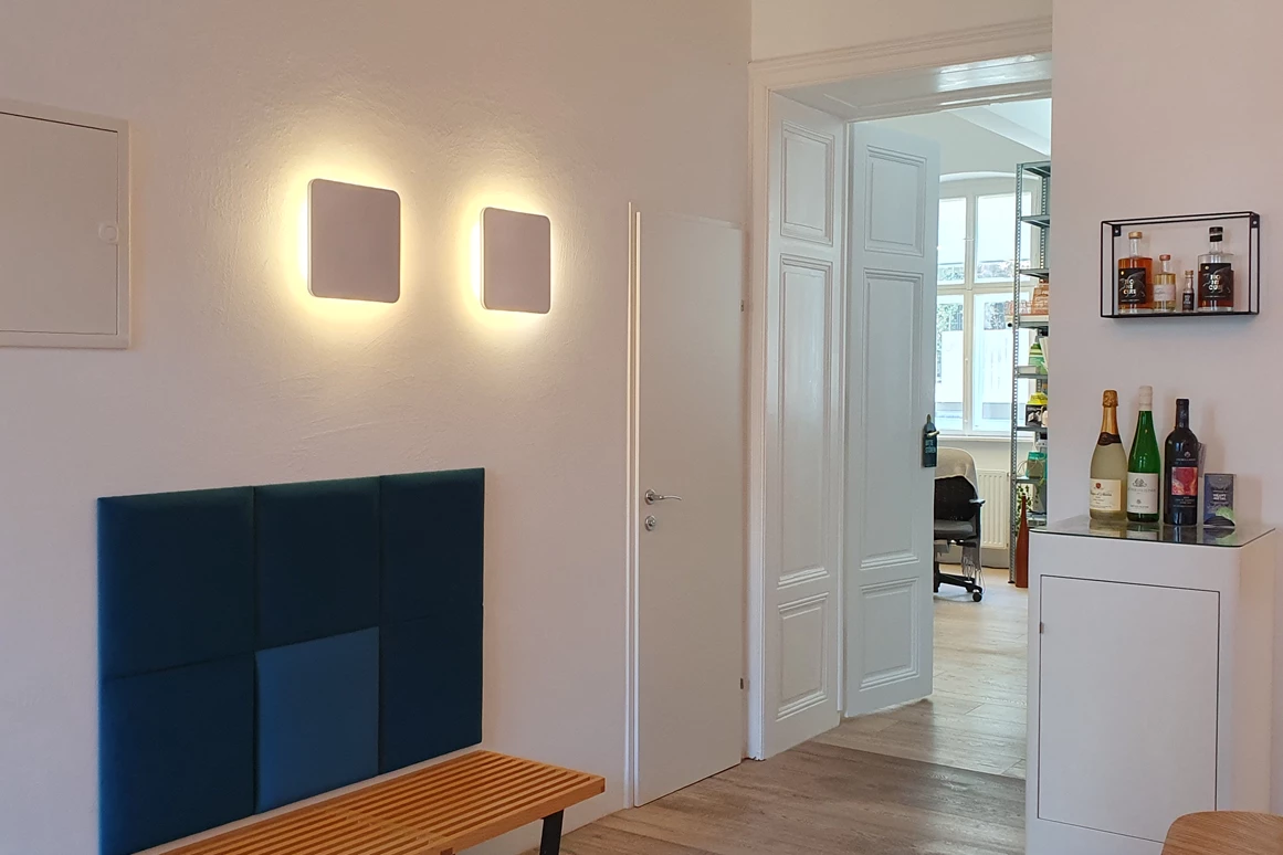 Coworking Space: Vorraum und Küche - Coworking Brunnengasse 1160 Wien