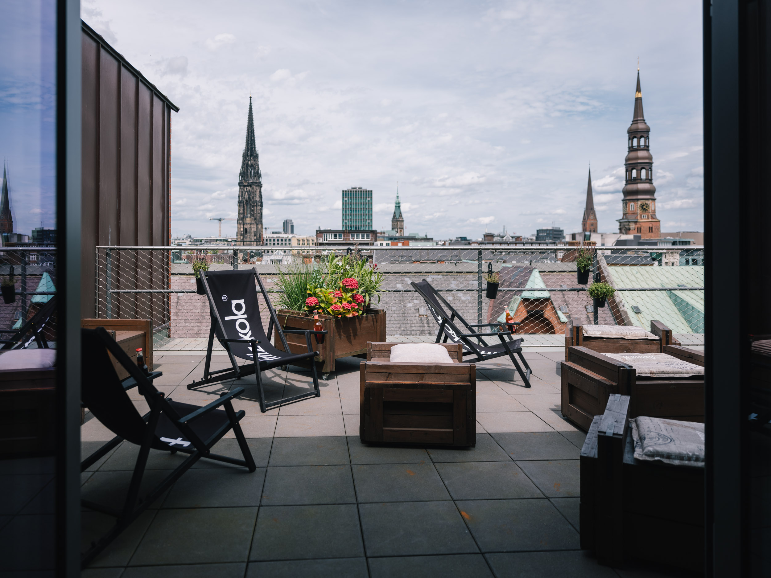 Coworking Spaces - Deutschland - Dachterrasse - Satellit Speicherstadt 