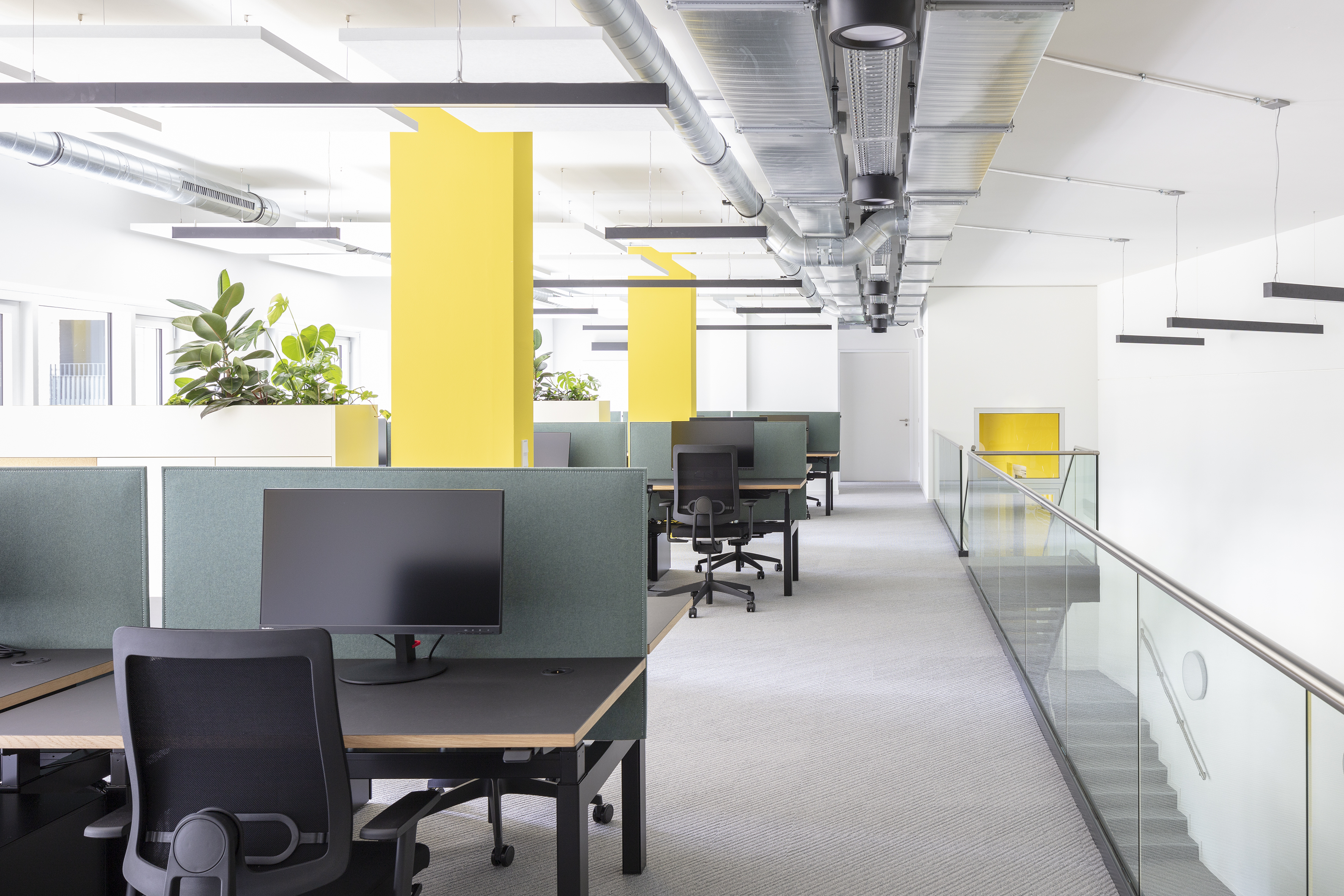 Coworking spaces - Hamburg-Umland - FIX DESK Bereich im Code Working Space - Code Working Space